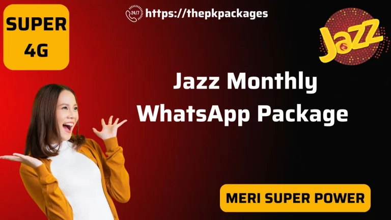 Unbeatable Jazz Monthly WhatsApp Package 1 Jazz Monthly WhatsApp Package