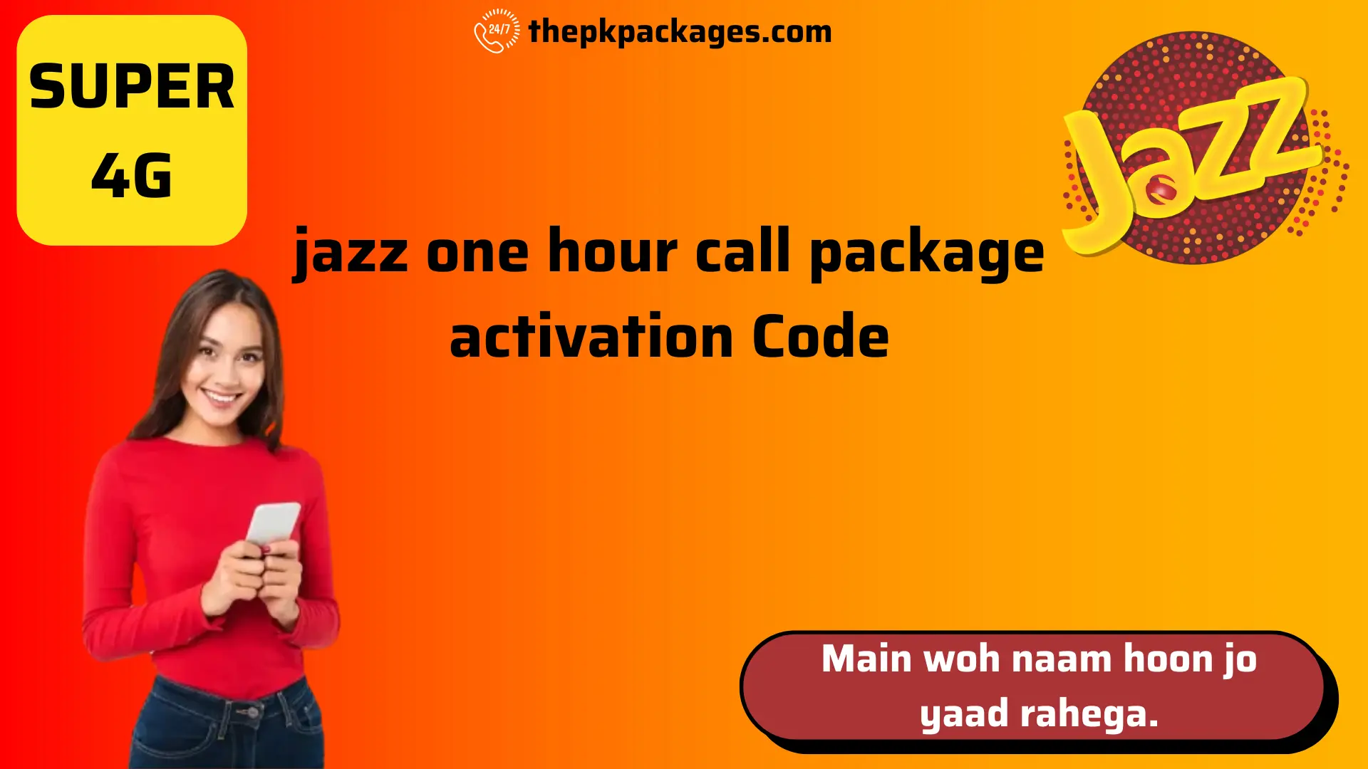 Jazz One Hour Call Package 2025 2 jazz one hour call package activation code
