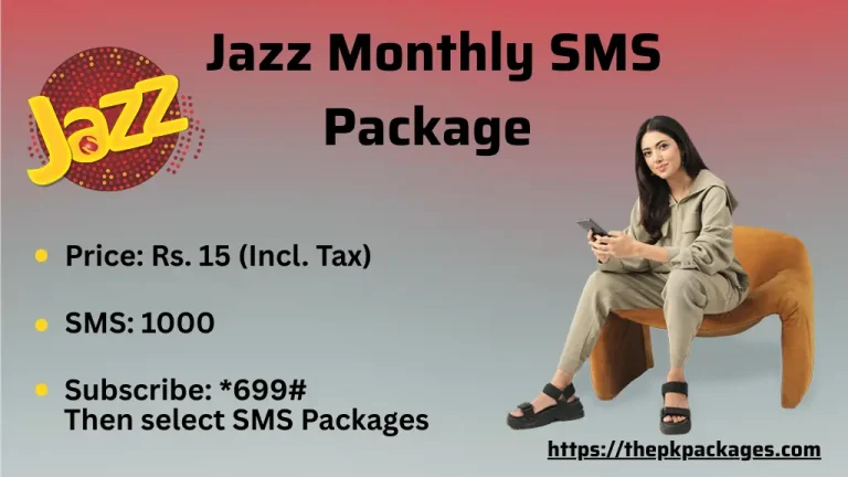 Jazz Monthly SMS Package
