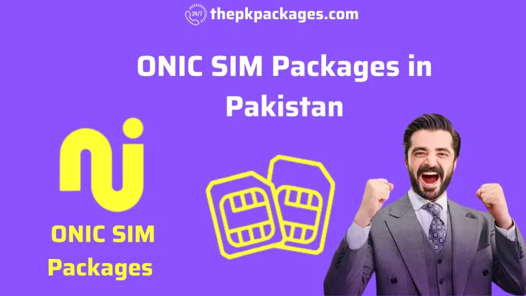 Onic SIM Packages Pakistan 6 Onic SIM Packages Pakistan