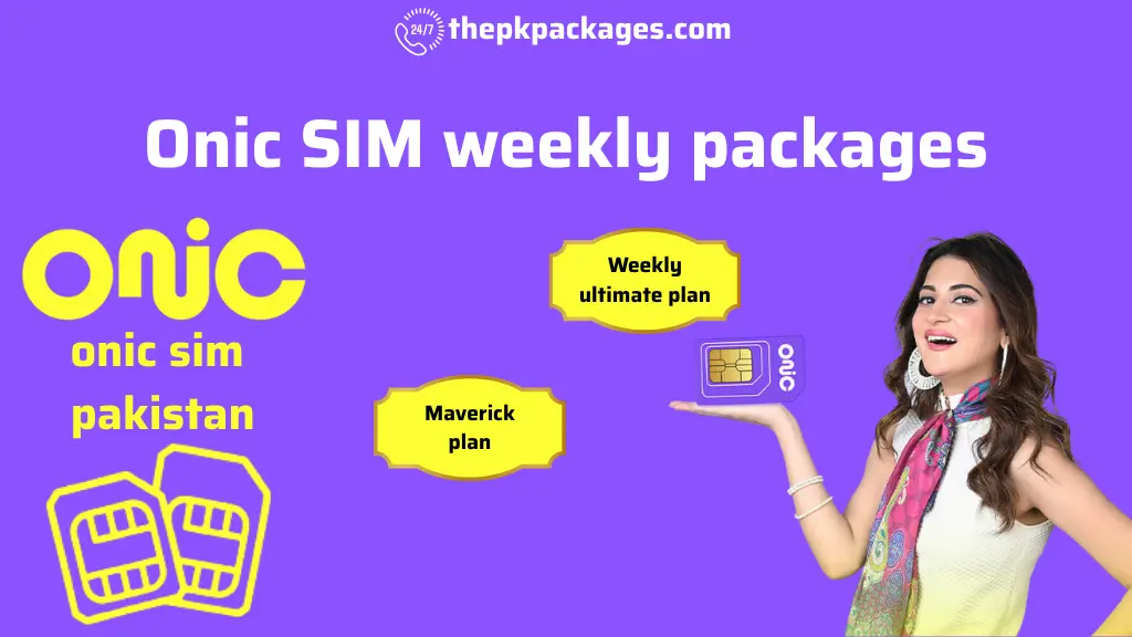 Onic SIM Packages Pakistan 2 Onic SIM weekly packages