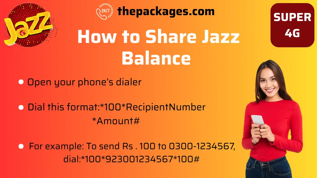 How to Jazz Balance Share 2025 full guide 2 Jazz Balance Share Code