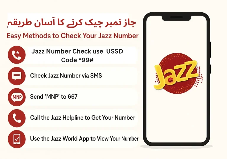 Jazz Number Check Code 2025 2 Easy Methods to Check your Jazz Number