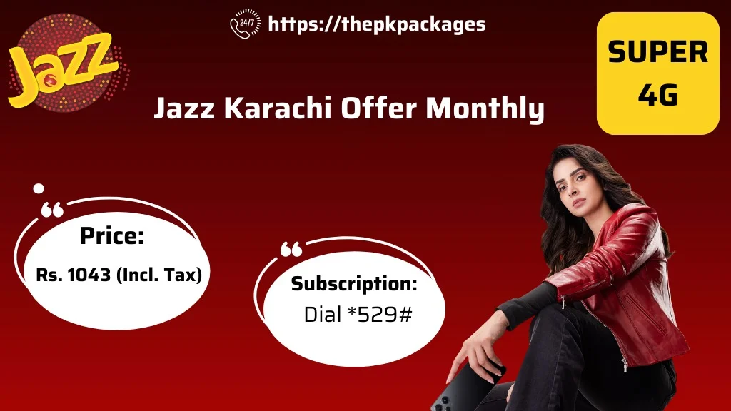Jazz Karachi Offer | Complete Details 2 Jazz Karachi Offer Monthly