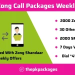 Zong Call Packages Weekly Plan