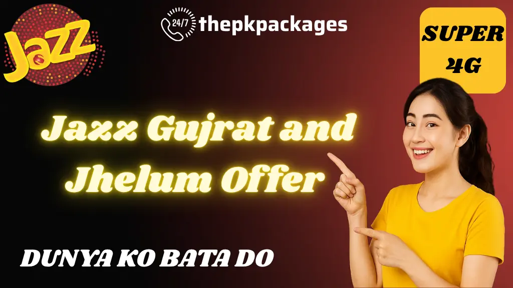 Jazz Gujrat and Jhelum Offer 