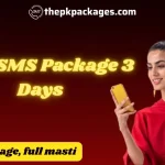 Jazz SMS Package 3 Days