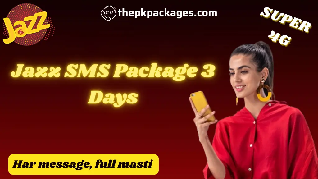 Jazz SMS Package 3 Days